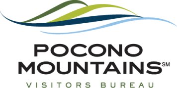 Pocono Mountains Valley Bureau logo