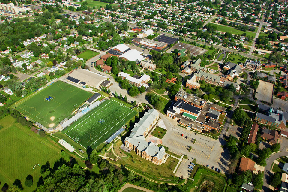 Mercyhurst University Aerial view