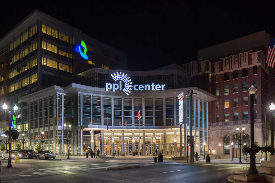 ppl center exterior